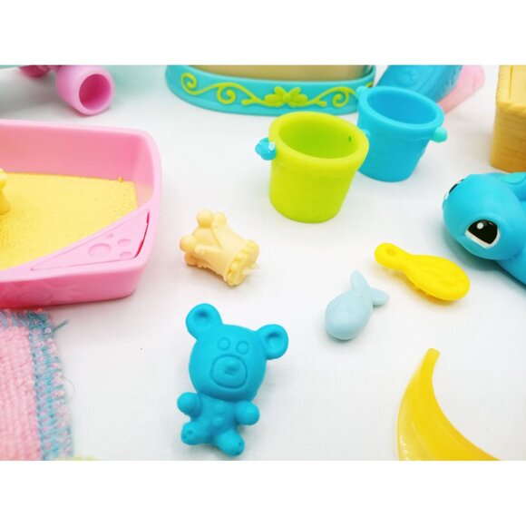Littlest Pet Shop Accessories Lot With Skateboard Sandbox Toys Basket Buckets - Picture 5 of 16